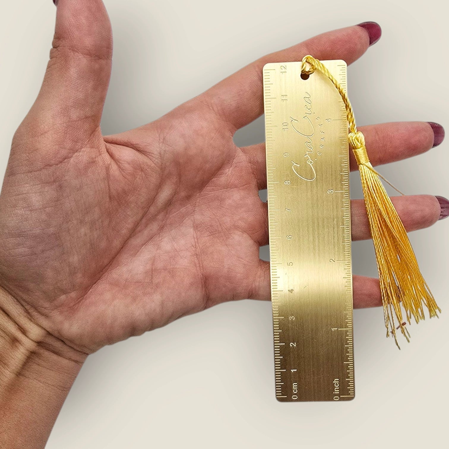 Mini Brass Ruler