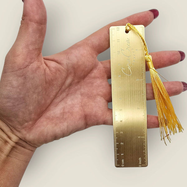Mini Brass Ruler