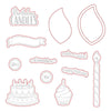Birthday Candle Coordinating Die Set | Vintage Gift Card Box Add-On {Retired}