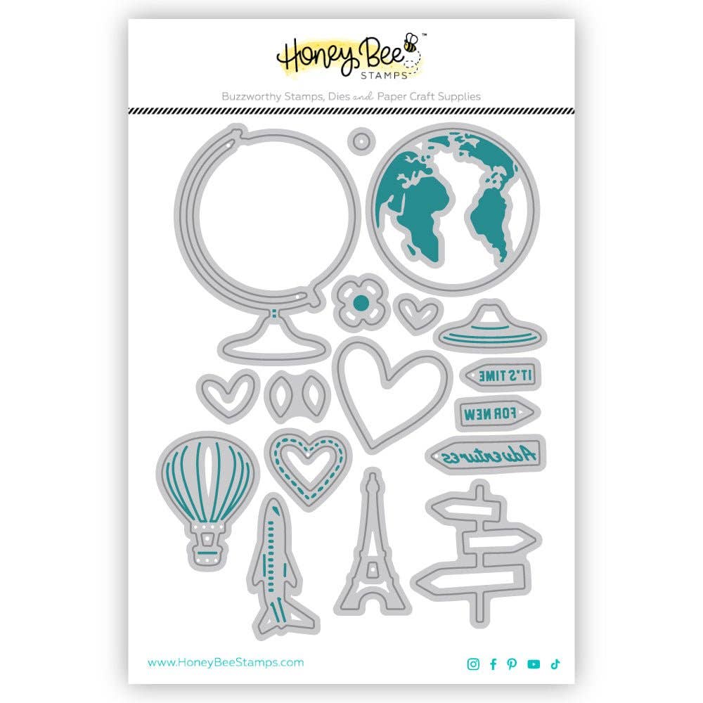 Globe & Travel Lovely Layers Stand-Alone Die Set {Retired}