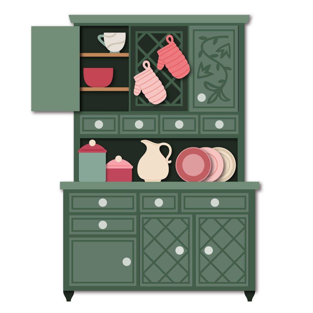 Hoosier Cabinet Lovely Layers Die Set