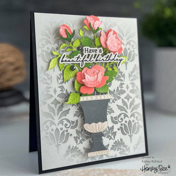 Love Is A Rose 6x8 Clear Stamp Set {Retired}