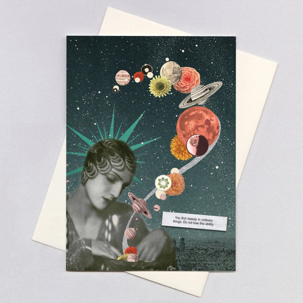 {back soon!} Beauty in Ordinary Things Card
