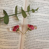 Floral Book Holder/Page Spreader