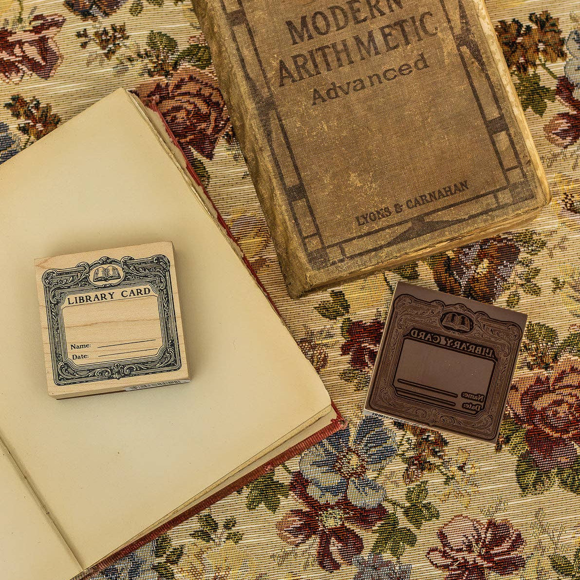 {coming soon!} Library Wooden Stamp