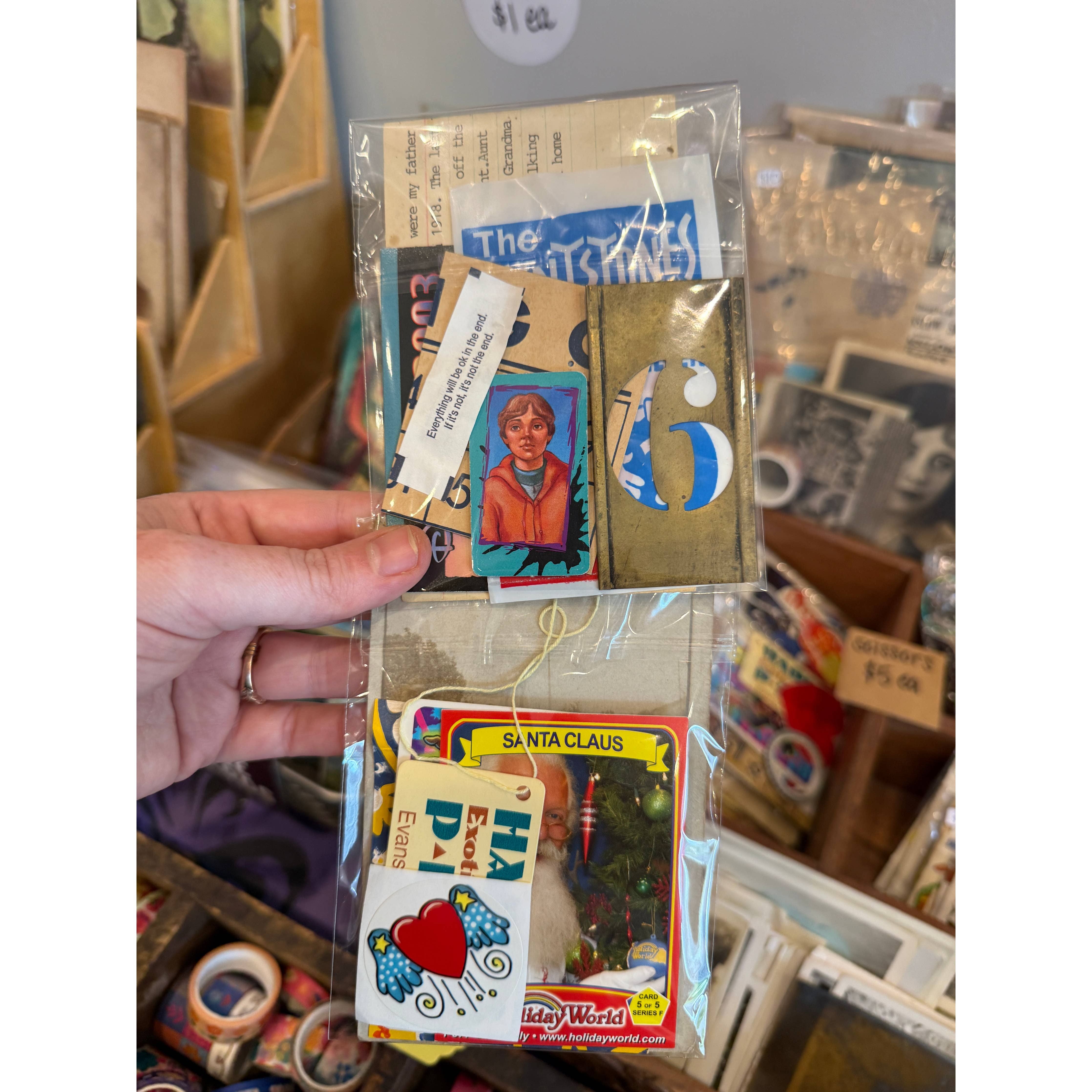 Small Ephemera Junk Journaling Mix Media Pack