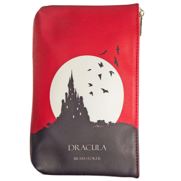 Dracula Book Art Zipper Pouch