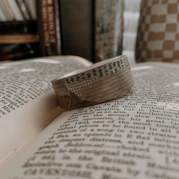 Ephemera Washi Tape