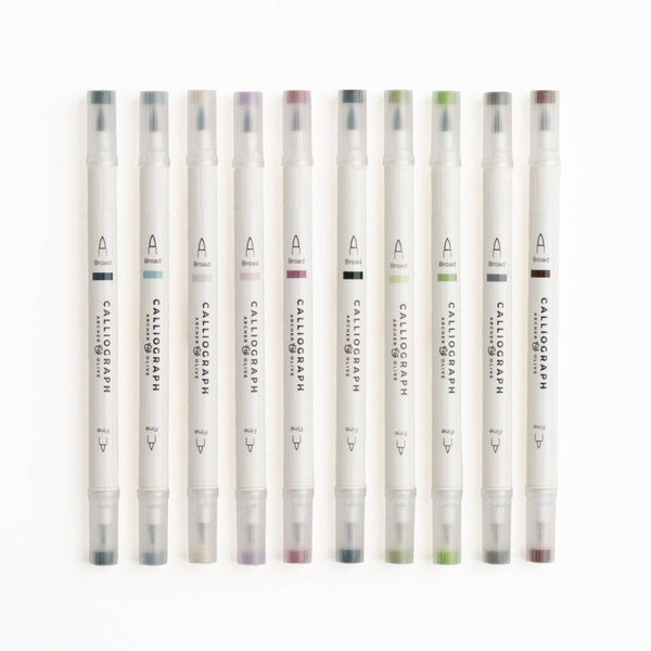 Winterscapes Calliographs | Set of 10