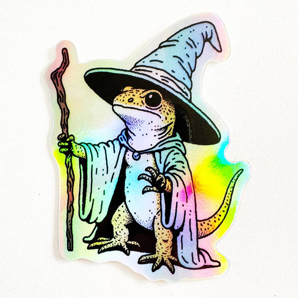 Lizard Wizard Sticker | Limited Drop