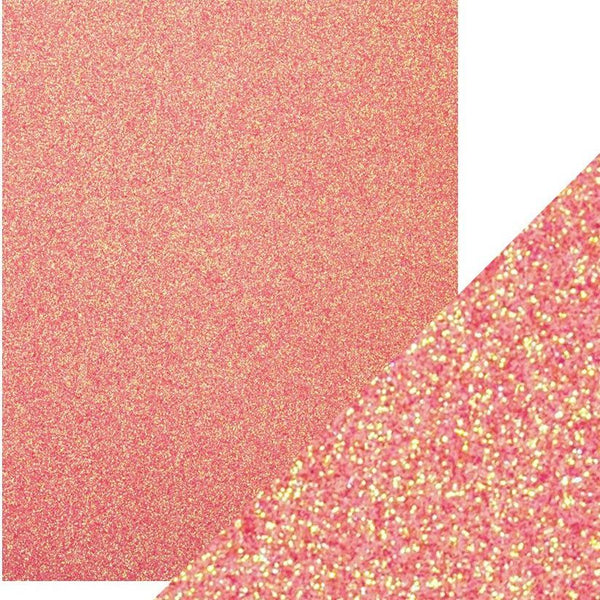 Candy Floss 8.5x11 Iridescent Glitter Cardstock 5pk
