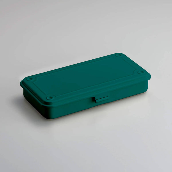 Antique Green T-192 Steel Stackable Storage Box
