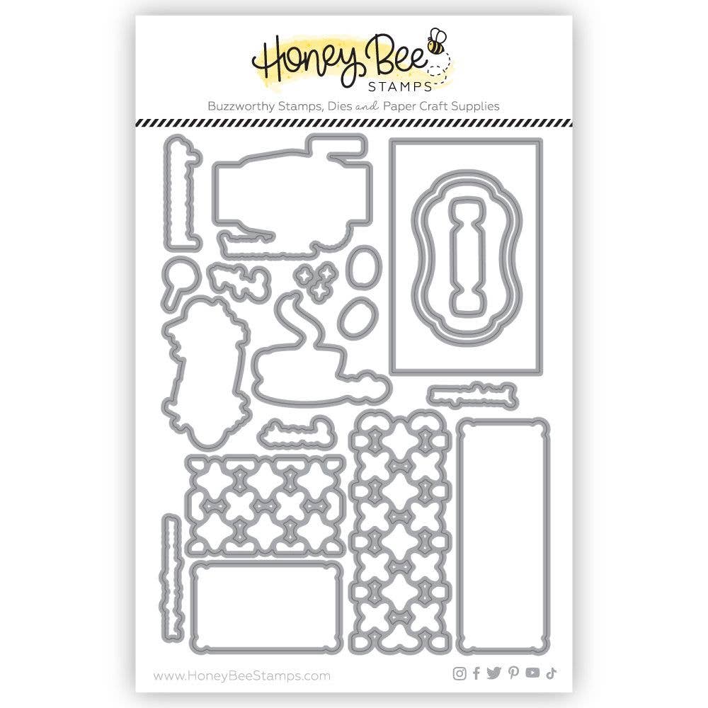 Fall Treats Coordinating Die Set | Vintage Gift Card Box Add-On {Retired}