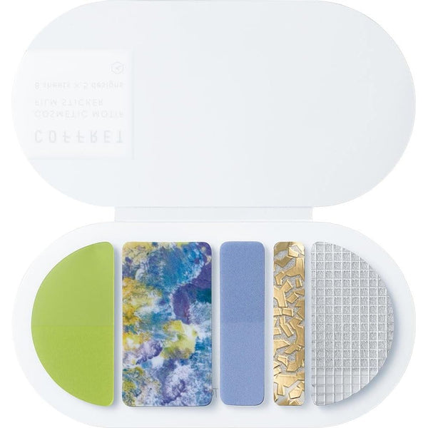 Chiffon Yellow Coffret Round Film Stickers