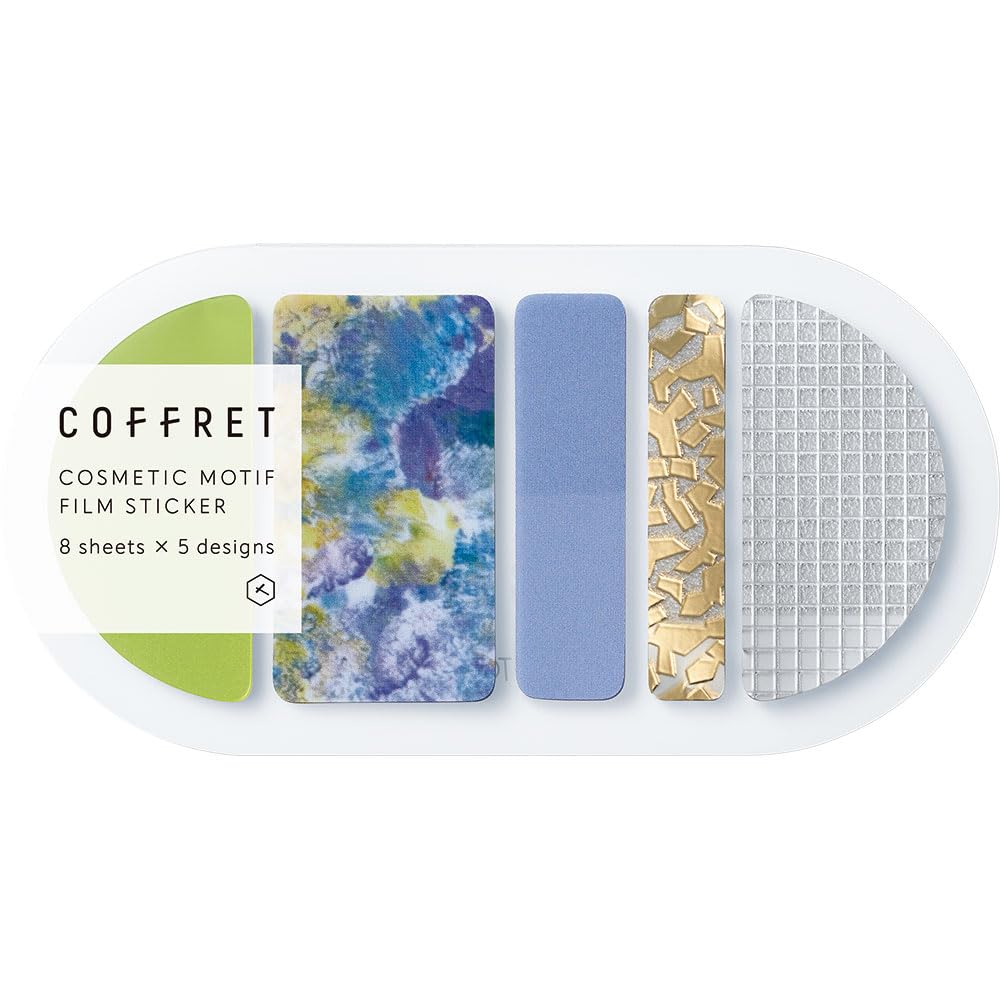 Chiffon Yellow Coffret Round Film Stickers