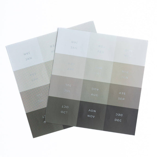 Grayscale Vinyl Planner Tabs