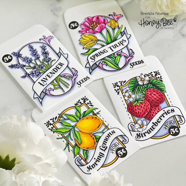 Seeds Of Kindness 6" x 8" Photopolymer Stamp Set {Retired}