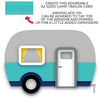 Camp Trailer Card Die Set