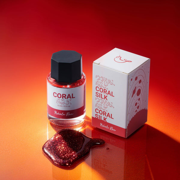 Coral Silk Fountain Pen Ink