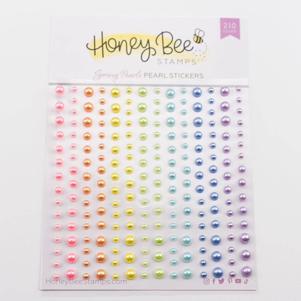 Spring Adhesive Pearls