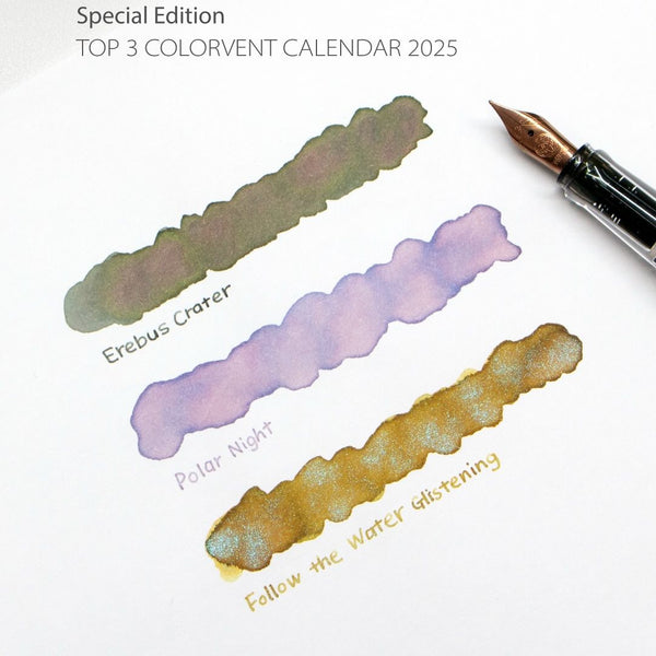 {coming soon!} Top 3 Colorvent Calendar Inks of 2025 | Special Edition