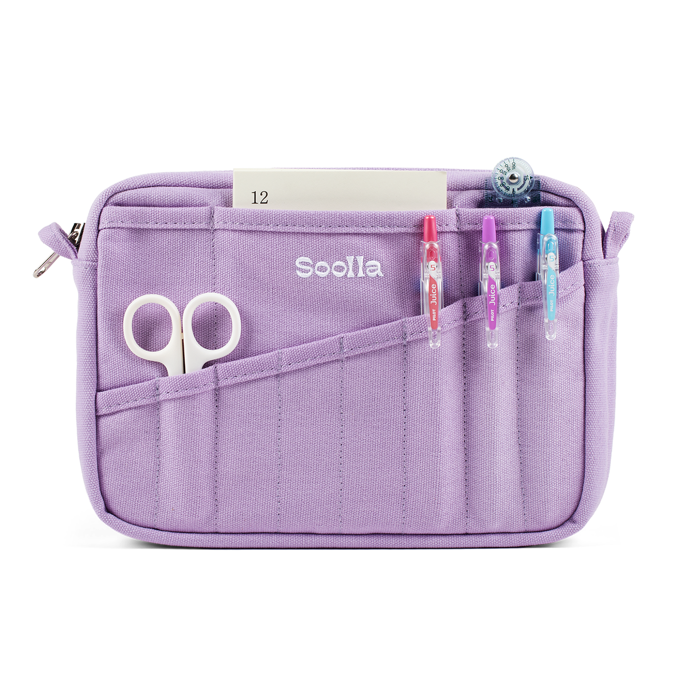 Lilac Love 20-Pocket Stationery/Artist Pouch
