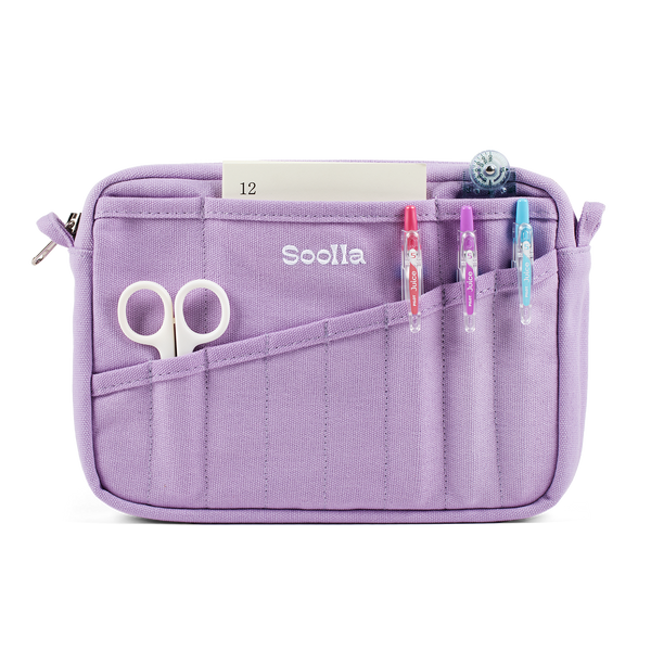 Lilac Love 20-Pocket Stationery/Artist Pouch