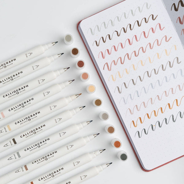 {coming soon!} Quiet Corners Calliograph Pens