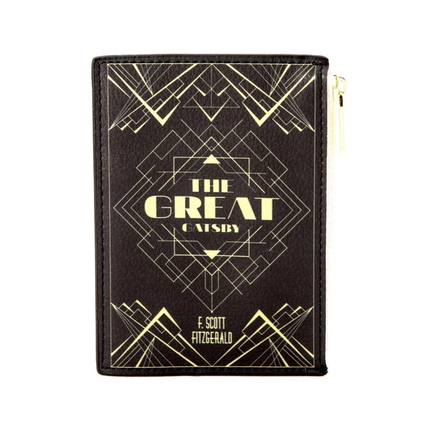 Great Gatsby Book Art Crossbody + Portefeuille {plusieurs styles}