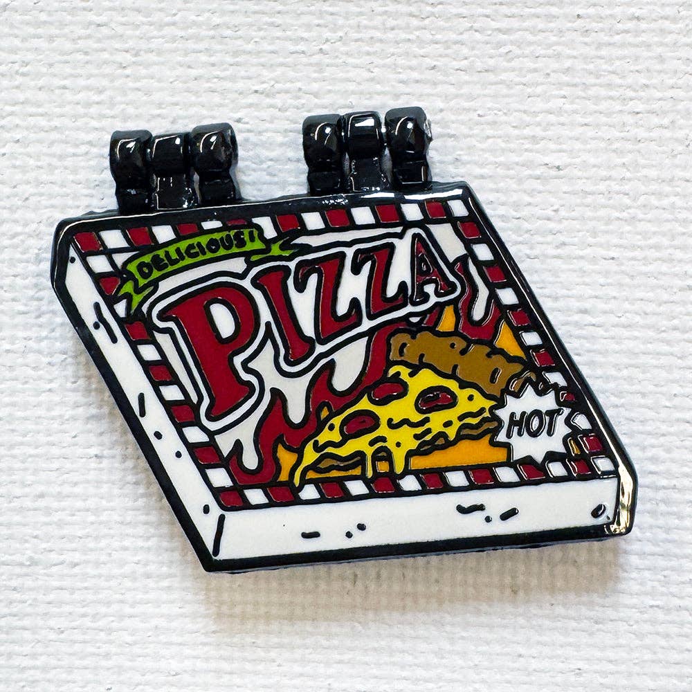 Pizza Cat Deluxe Pin