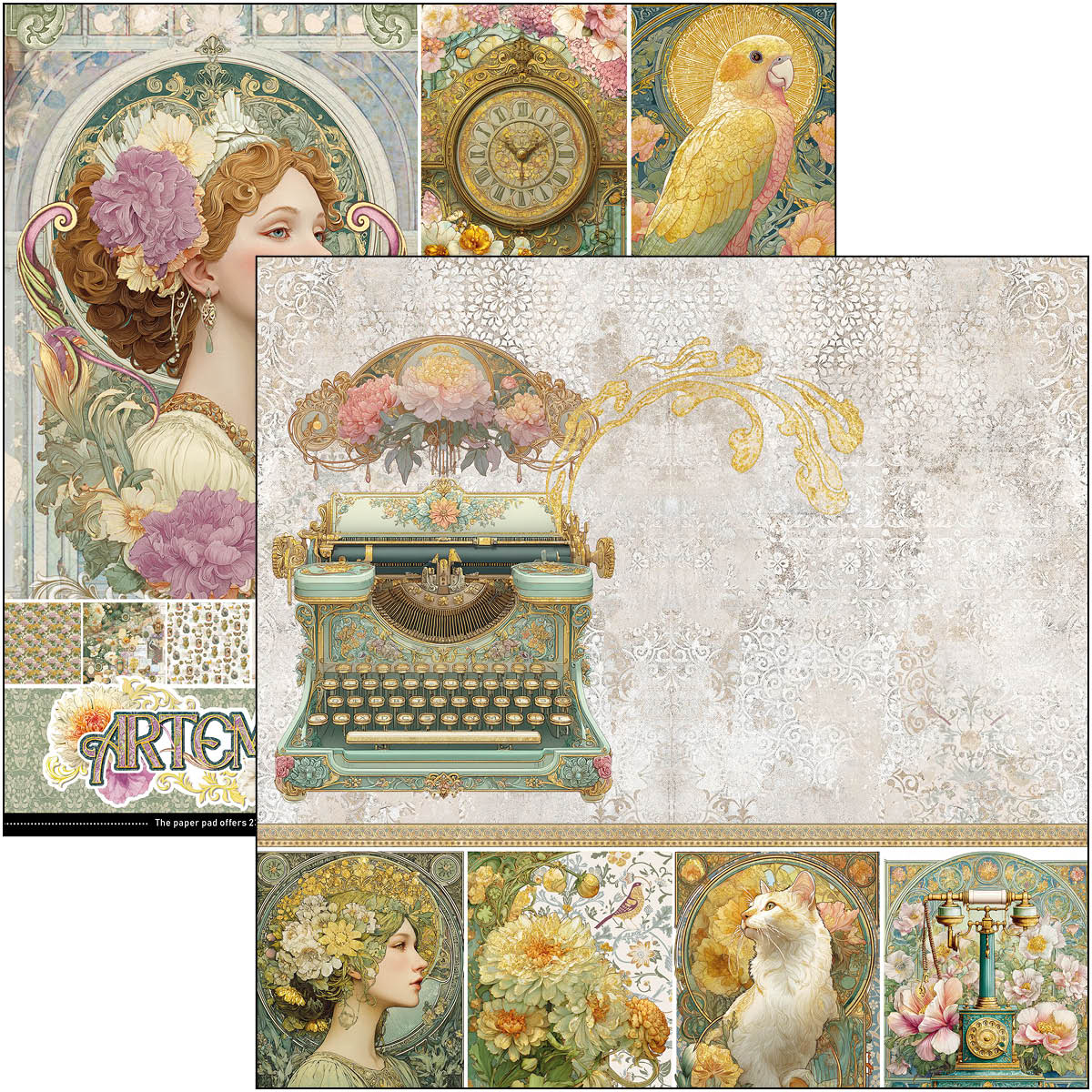 {coming soon!} Artemis 12x12 Paper Pad