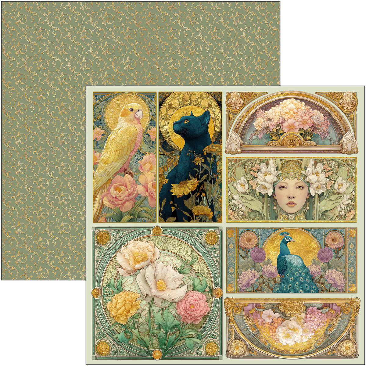 {coming soon!} Artemis 12x12 Patterns Paper Pad