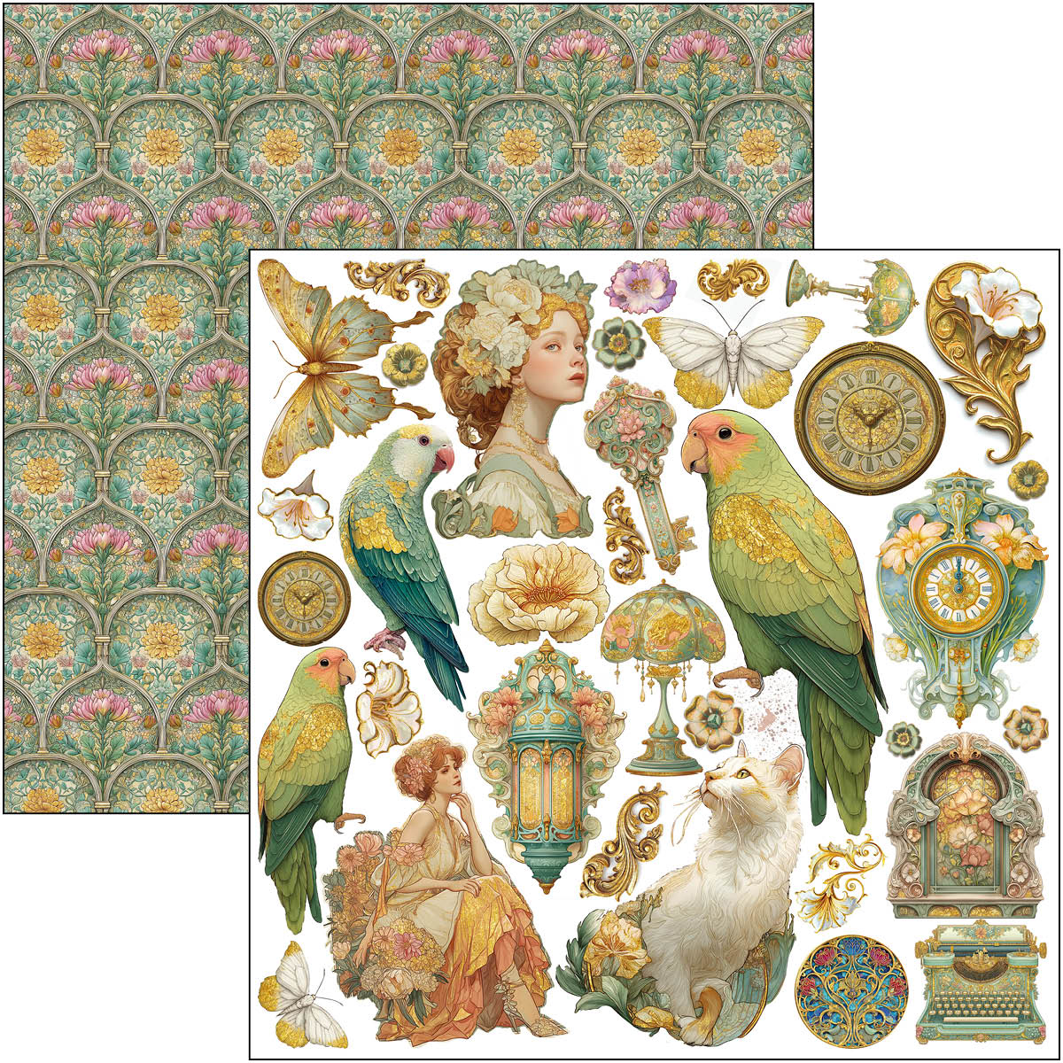 {coming soon!} Artemis 12x12 Patterns Paper Pad