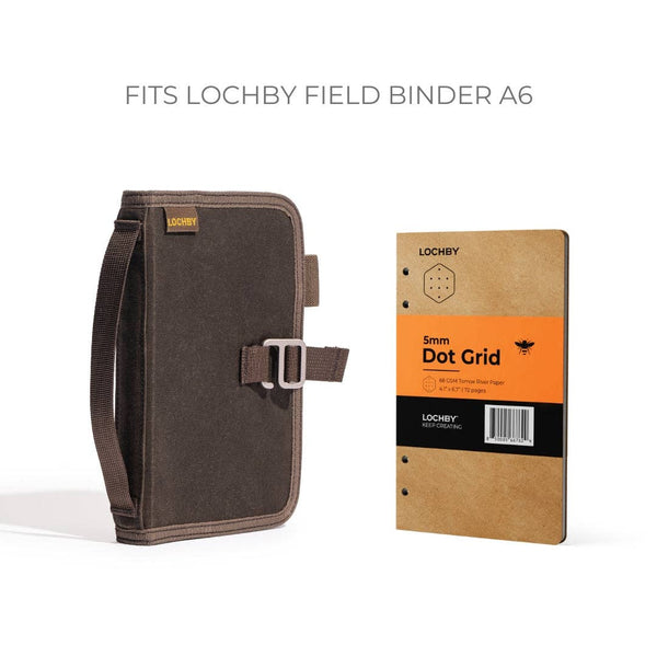 Dot Grid A6 Tomoe River Field Binder Refill