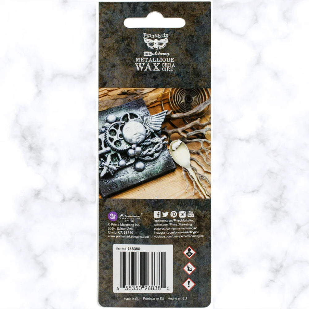 White Pearl Art Alchemy Metallique Wax | Finnabair