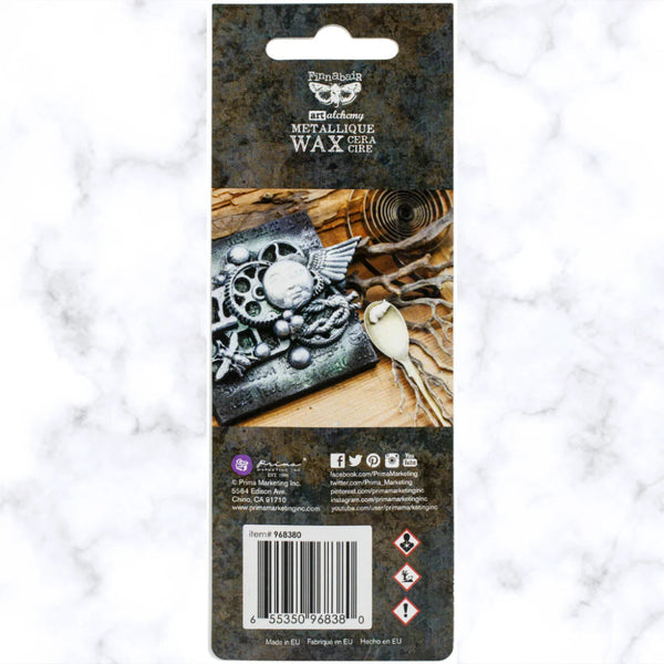 White Pearl Art Alchemy Metallique Wax | Finnabair