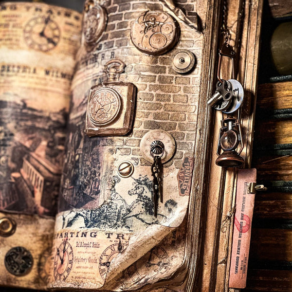 {past event} 06/22: Mixed Media Book Class