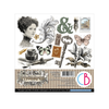 Typographic 6x6 Fussy Cut Pad