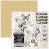 Typographic 12x12 Patterns Paper Pad