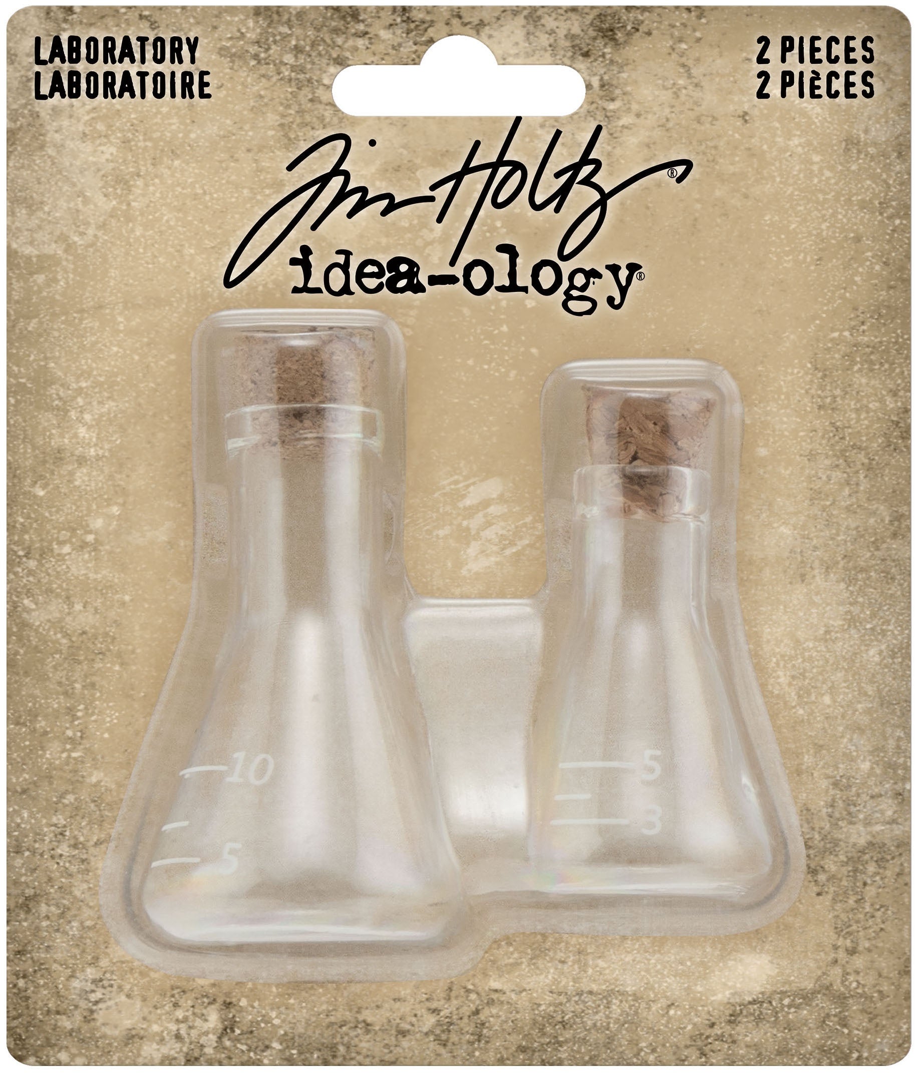 Small Corked Glass Flasks {Halloween}