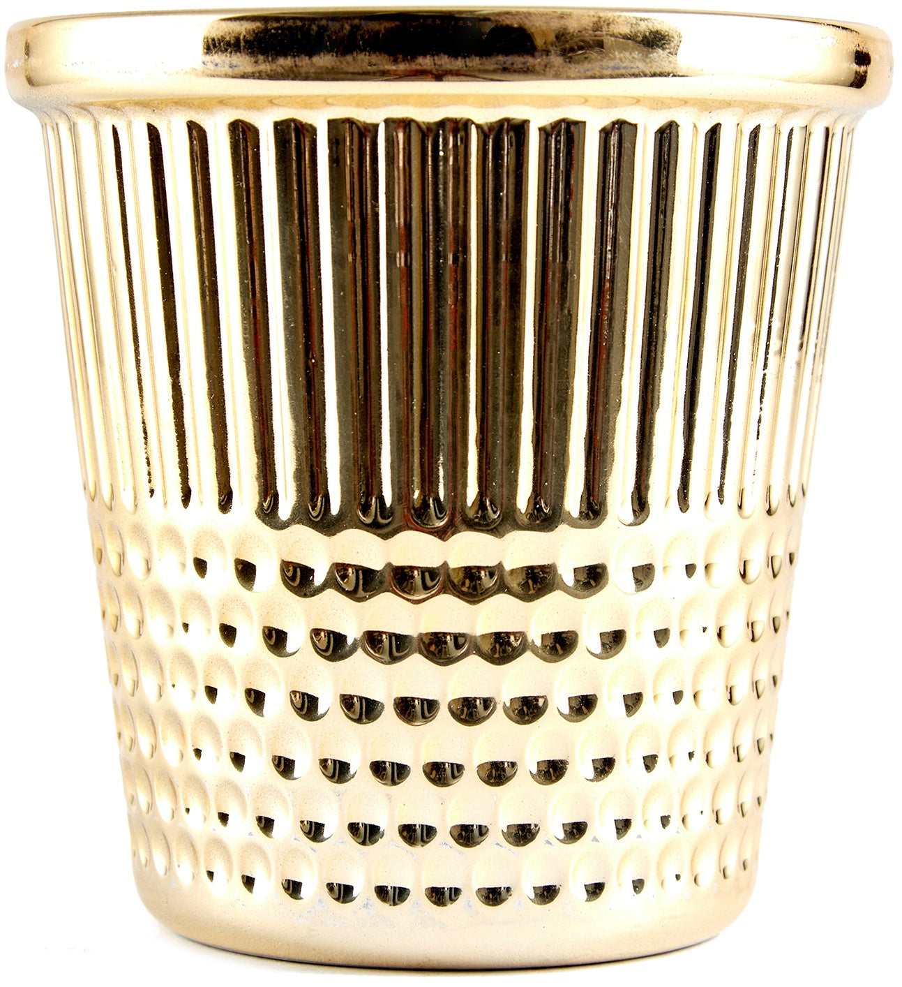 Gold Thimble Craft Container