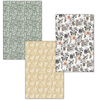 Typographic Deluxe A4 Paper Pearl Copper & Vellum Dual Pack