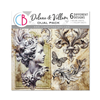 Typographic 6x6 Deluxe Paper Pearl Copper & Vellum Dual Pack