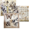 Typographic 6x6 Deluxe Paper Pearl Copper & Vellum Dual Pack