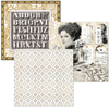 Typographic 6x6 Deluxe Paper Pearl Copper & Vellum Dual Pack