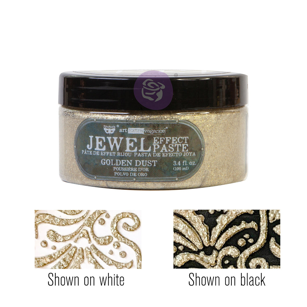 Golden Dust Jewel Effect Paste | Finnabair Art Extravagance
