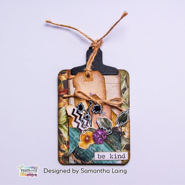 Clipboard Coverings Vol.II Craft Die Set | TEXT{ures} by Lou Collins