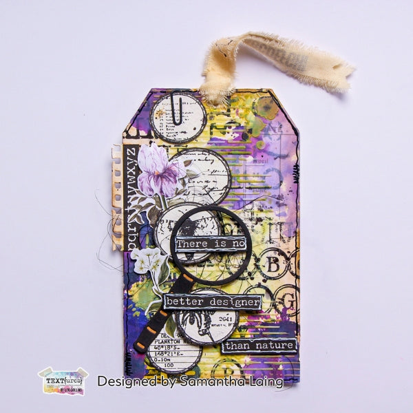 Background Elements 4x8 Clear Stamp Set | TEXT{ures} by Lou Collins