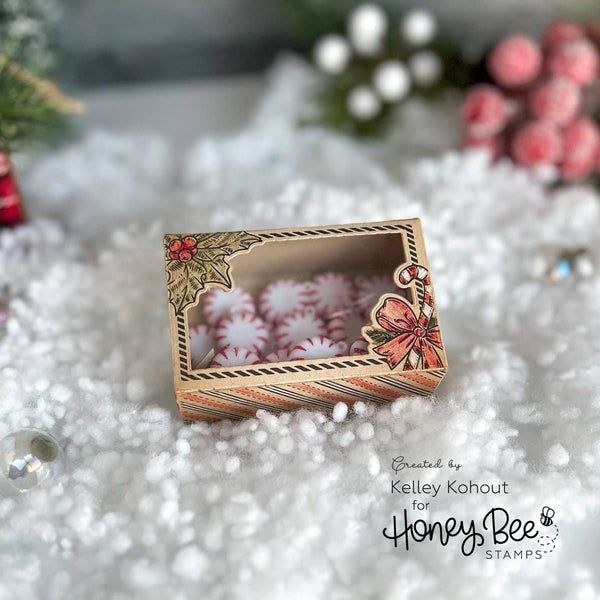 Holiday Treats Coordinating Die Set | Vintage Gift Card Box Add-On {Retired}