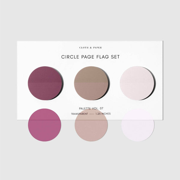 Circle Page Flag Trio